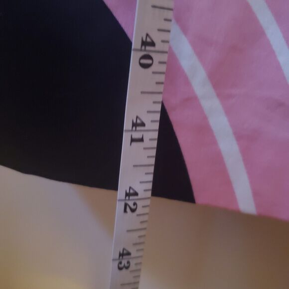 Elie Tahari 10 Ginny Couture Dress Strap Sheath Tropical Miami Deco Print Lined - Picture 7 of 15